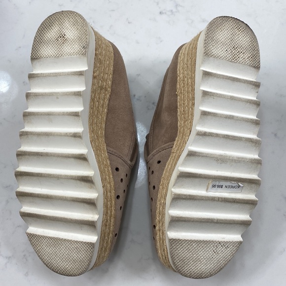 Steve Madden Koreen women’s size 8.5 suede platform espadrilles - Picture 6 of 6